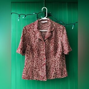 Dress set top and skirt, antique style